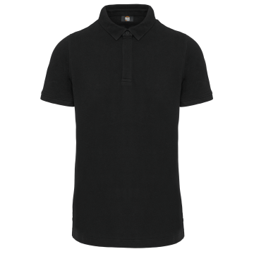 WK. Designed To Work WK225 Herenpolo met drukknoopkraag en korte mouwen