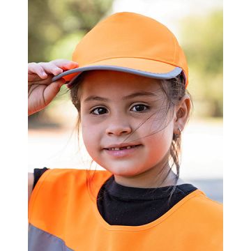 Korntex KX058K Kids´ Basic Hi-Vis Cap Montpelier