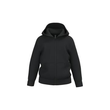 Kariban K4045 Gerecycled sweatvest met capuchon