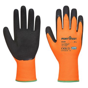 Portwest A340 Hi-Vis Grip Handschoen - Latex
