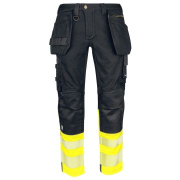 ProJob 646525 6525 SIGNALIZATION STRETCH PANTS AND ISO 20471 CLASS 1