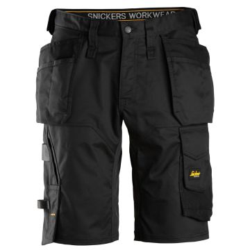Snickers Workwear 6151 AllroundWork, Stretch Loose Fit Short Work Pants with Holster Pockets