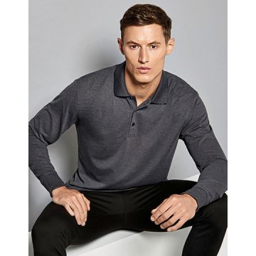 Kustom Kit K430 Men´s Classic Fit Long Sleeve Polo Shirt