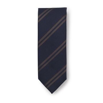 OAKMORE 400019 Stijlvolle Marineblauwe Stropdas met Strepen