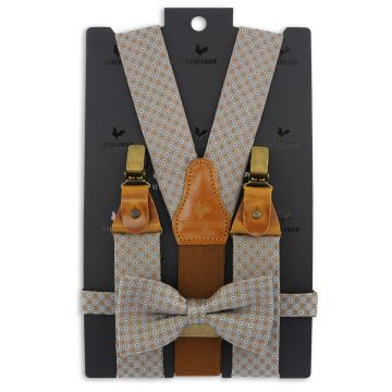 Sir Redman SR20186 ( SRCOMBI20186B ) bretels combi pack Modern Gentleman hazel