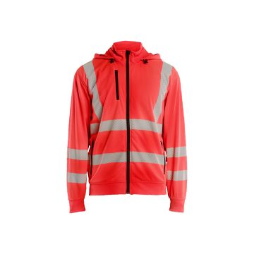 Blaklader 3573 High Vis Sweatshirt with Removable Hood