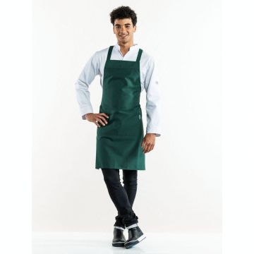 Chaud Devant 585 Bib Apron Cross Pine Green