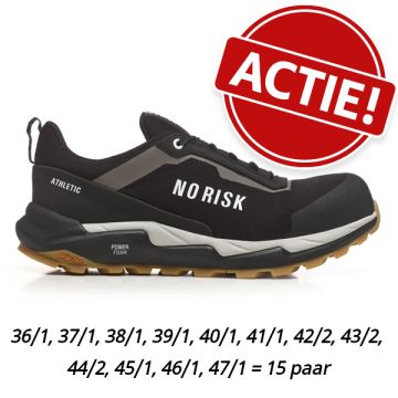 No Risk Athletic Low Black 1219.00 Assortiment a 15 paar