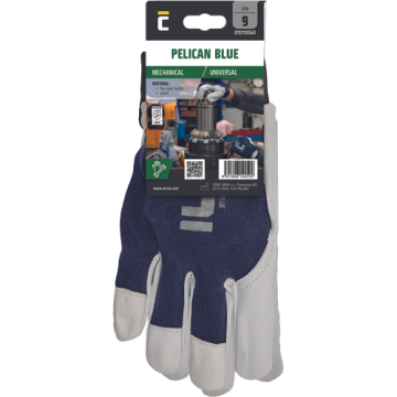 CERVA 01010068BN PELICAN BLUE handschoenen met blister