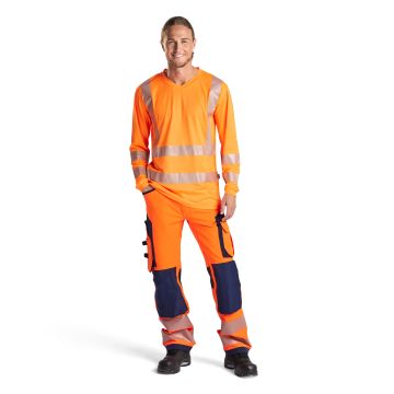 Blaklader 1197 High Vis werkbroek 4-weg stretch