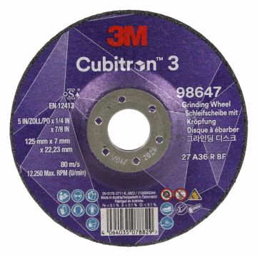 3M 98647 Cubitron 3 Afbraamschijf