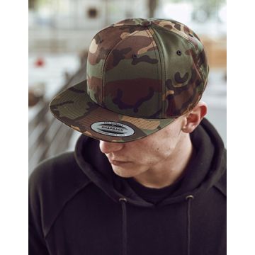 FLEXFIT FX6089CF Camo Classic Snapback Cap