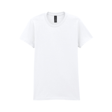 Gildan GI65000LX Dames-T-shirt Softstyle Midweight White 3XL