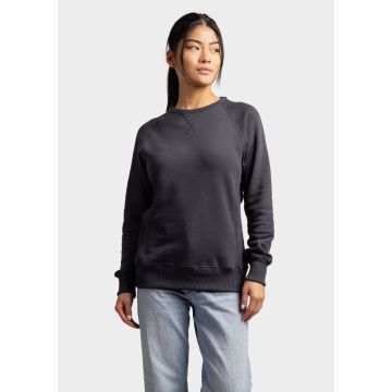 L&S Heavy Sweater Raglan Crewneck for Women LEM3227