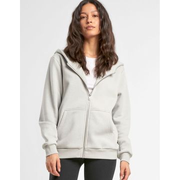 Build Your Brand BY290 Ladies Fluffy Zip Hoody