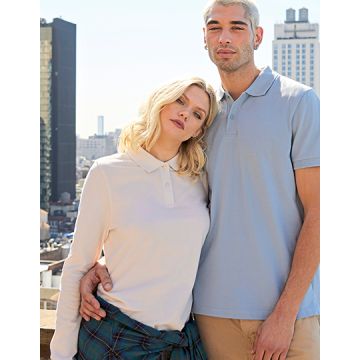B&C BE INSPIRED BCPW462 My Polo 180 Long Sleeve /Women
