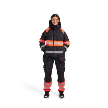 Blaklader 7114 Ladies Softshell Work Pants High Vis