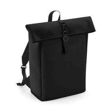 BagBase BG335 Matte PU Roll-Top Backpack