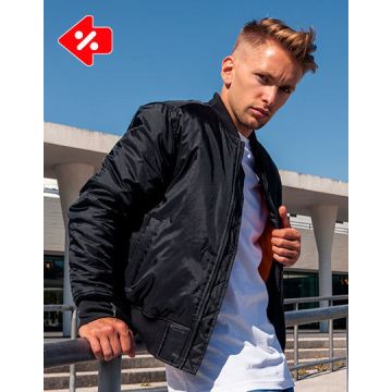 Build Your Brand BY030 Bomber Jacket