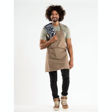 Chaud Devant 694 Bib Apron Base Mud Denim