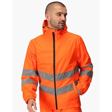 Regatta High Visibility RG497 Pro Hi-Vis Packaway Jacket