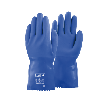 PSP 40-400 Chemical PVC Blue Werkhandschoen