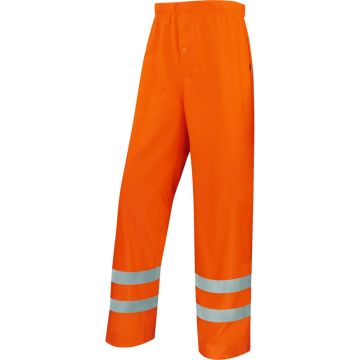 Delta Plus 900PANHV ORANGE FLUORESCENT RAIN PANTS