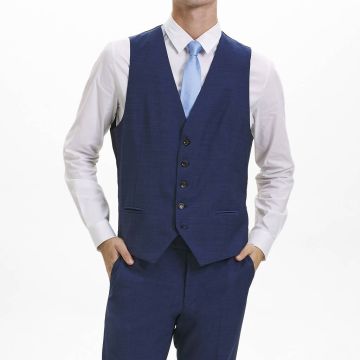 Sunwill 13015-6904 Men’s Waistcoat in Modern Fit