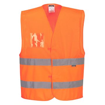Portwest C494 Hi-Vis Half Meshvest