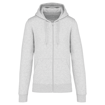 Kariban K4030C Ecologische herensweater met capuchon en ritssluiting