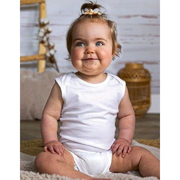 Link Kids Wear X21020 Organic Baby Bodysuit Sleeveless Rebel 03