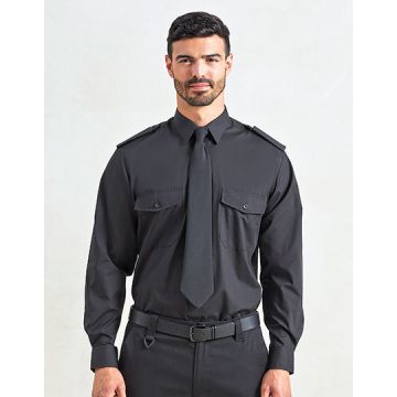 Premier Workwear PW210 Pilot Shirt Long Sleeve