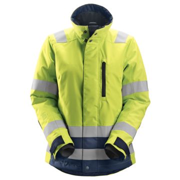 Snickers Workwear 1137 AllroundWork, High-Vis 37.5® Insulated Women's Jacket Class 2/3