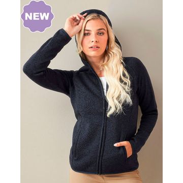 Stedman® S5560 Lux Hooded Knitfleece Jacket Women