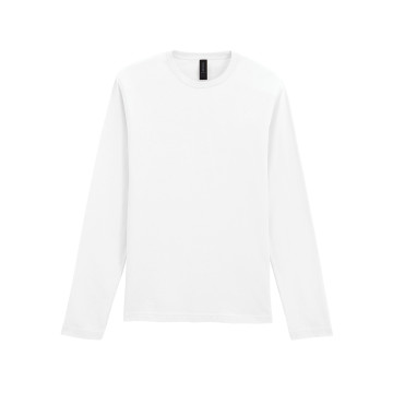 Gildan GI64400X Softstyle® Euro Fit Adult T-shirt met lange mouwen White 3XL
