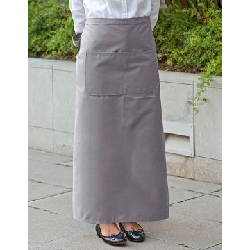 Link Kitchen Wear X961T Bistro Apron XL With Front Pocket
