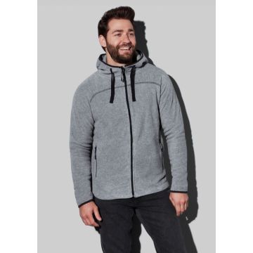 Stedman Power Fleece Cardigan Hooded for him STE5040