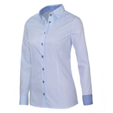 Giovanni Capraro 29337-38 Women's Blouse 55/45% Cotton/Polyester