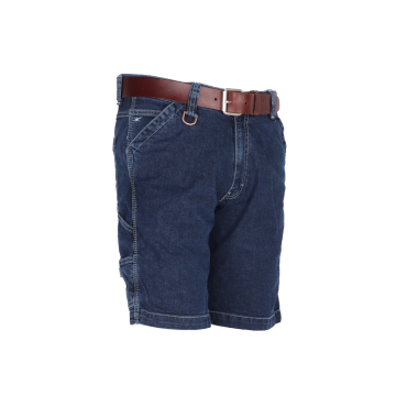 CrossHatch MARINER Multifunctional Stretch Denim Shorts with Side Pockets Regular Fit