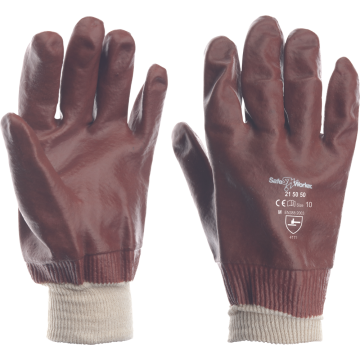 CERVA 01070086 215050 PVC GLOVE WITH CUFF