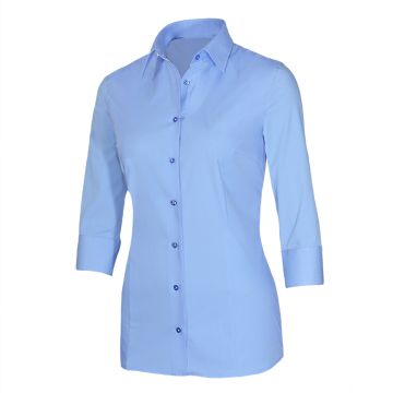 Giovanni Capraro 29341-32 Women's Blouse 63/34/3% Cotton/Polyester/Stretch