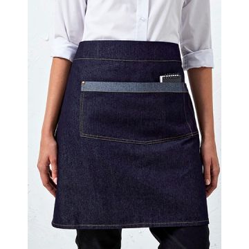 Premier Workwear PW128 Domain Contrast Denim Waist Apron