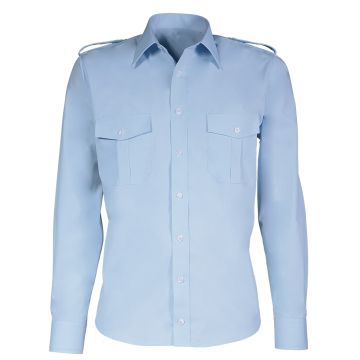 Giovanni Capraro 101-31 Men's Pilot Shirt 55/45% Cotton/Polyester