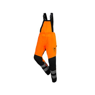 SIP.BASEPRO 23929 HV kettingzaagbavetbroek, EN ISO 11393 klasse 1 type A, EN ISO 20471 klasse 2