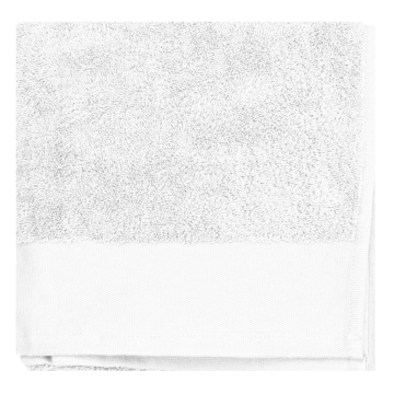 Kariban K100 Biologische handdoek 100 x 50 cm White One Size