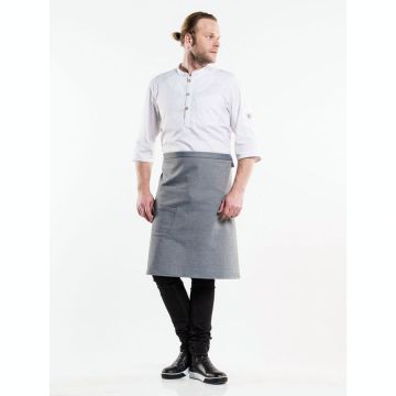 Chaud Devant 493 Apron Bujutsu Grey