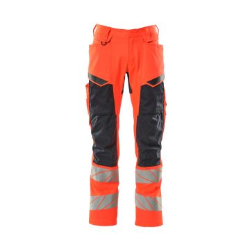 MASCOT 19579 Broek met kniezakken ACCELERATE SAFE - Rood