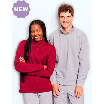 Neutral NE73701 Unisex Quarter Zip Sweatshirt