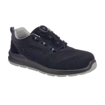 Portwest Sneaker FT08 S1P BOA   Zwart/Grijs
