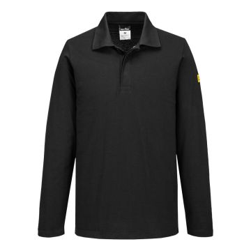 Portwest AS23 Anti-statische ESD Polo Lange Mouw